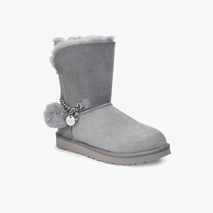 Ugg Classic Mini Charms Women Classic Boots Grey (2643JKUTB)